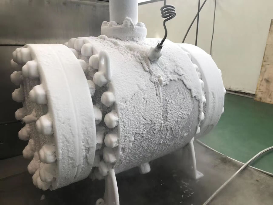 cryogenic industrial valve